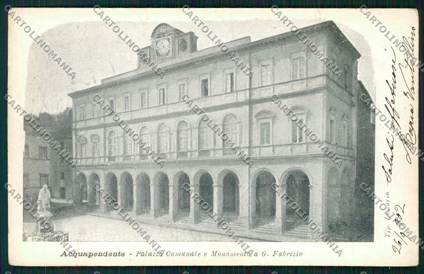 Viterbo Acquapendente cartolina QK4381 – fronte