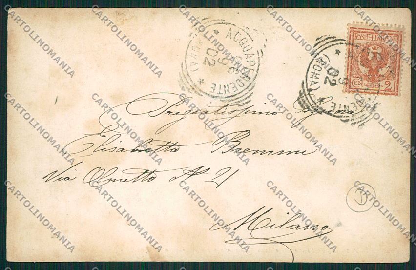 Viterbo Acquapendente cartolina QK4381 – retro