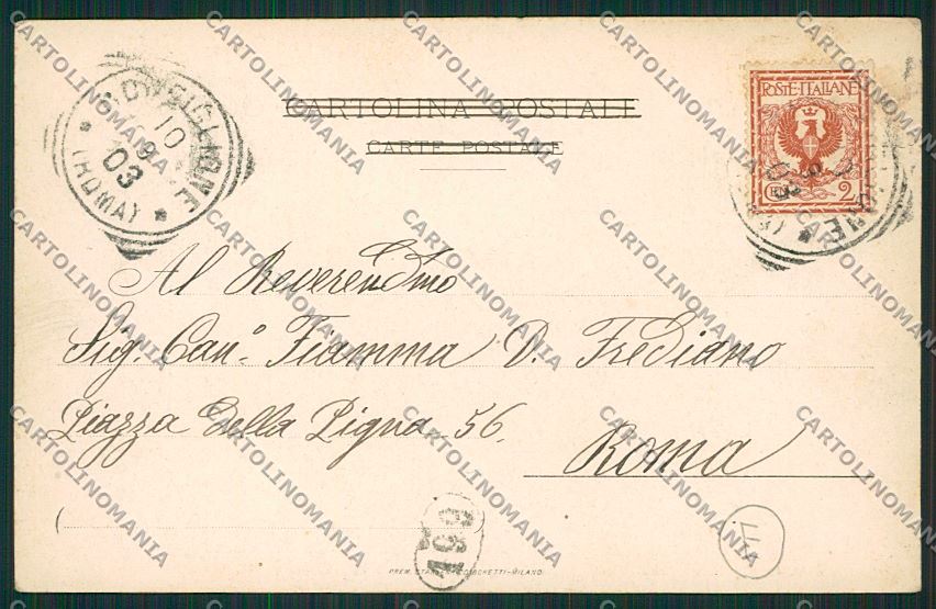 Viterbo Ronciglione cartolina QK4386 – retro