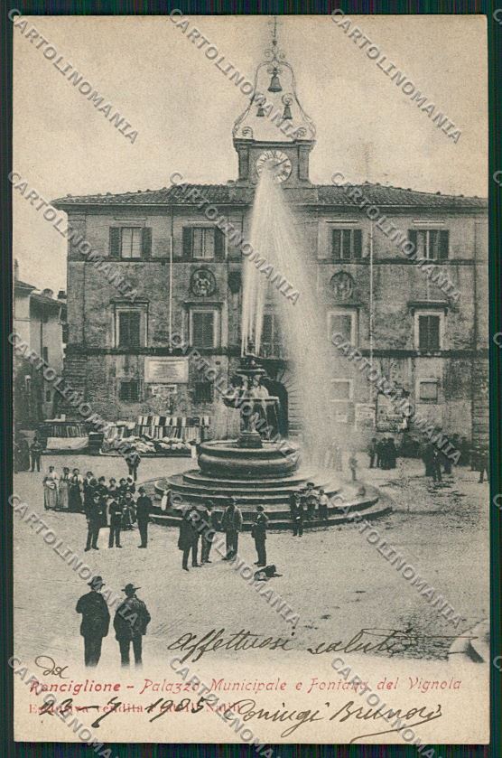 Viterbo Ronciglione cartolina QK4389 – fronte