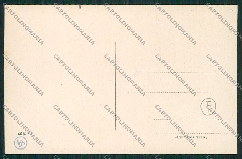 Viterbo Montefiascone Corriera cartolina QK4392 – retro
