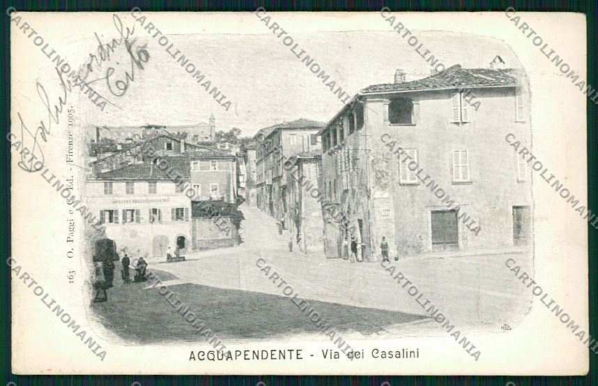Viterbo Acquapendente cartolina QK4394 – fronte