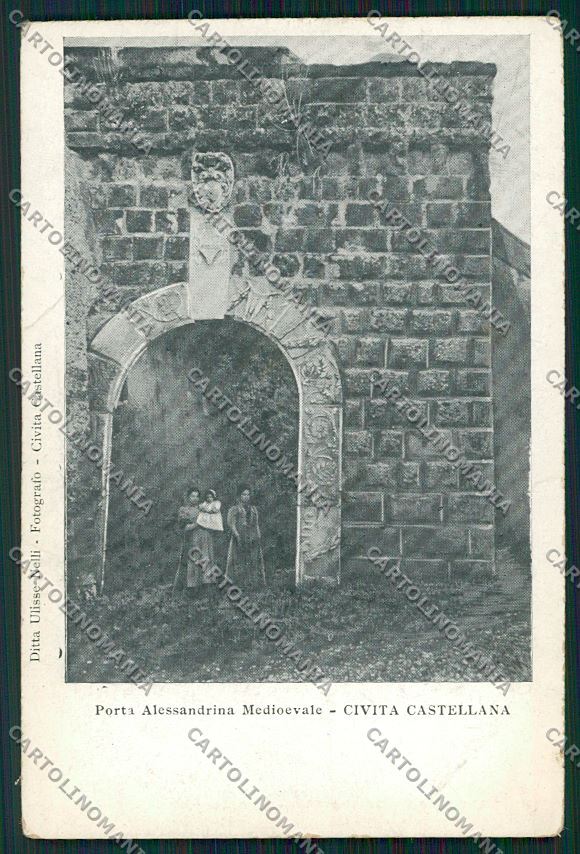 Viterbo Civita Castellana cartolina QK4396 – fronte