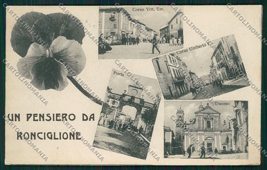 Viterbo Ronciglione cartolina QK4397 – fronte