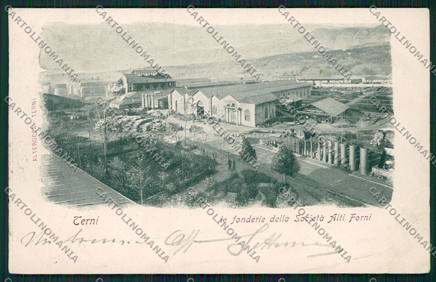 Terni Città Alterocca cartolina QK4413 – fronte
