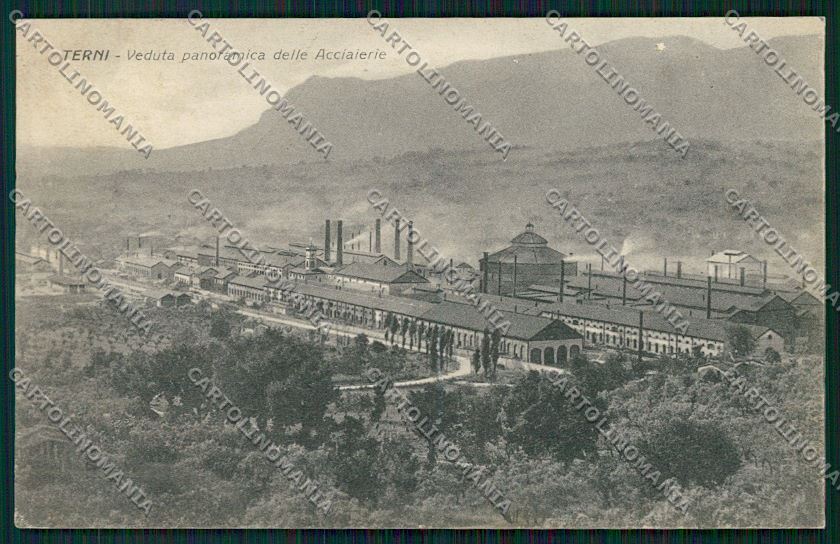 Terni Città SCOLLATA cartolina QK4414 – fronte