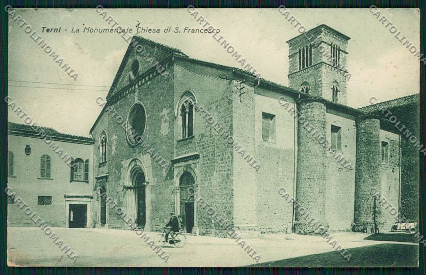 Terni Città SCOLLATA cartolina QK4416 – fronte