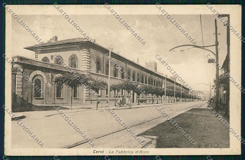 Terni Città PIEGA cartolina QK4424 – fronte