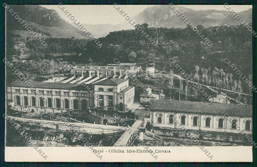 Terni Città SCOLLATA cartolina QK4433 – fronte