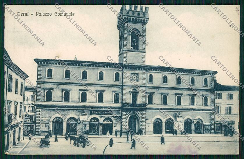 Terni Città SCOLLATA cartolina QK4435 – fronte