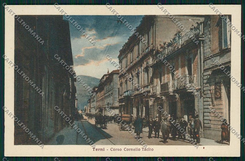 Terni Città Chiaro di Luna cartolina QK4445 – fronte