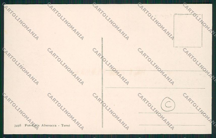 Terni Città Alterocca cartolina QK4457 – retro