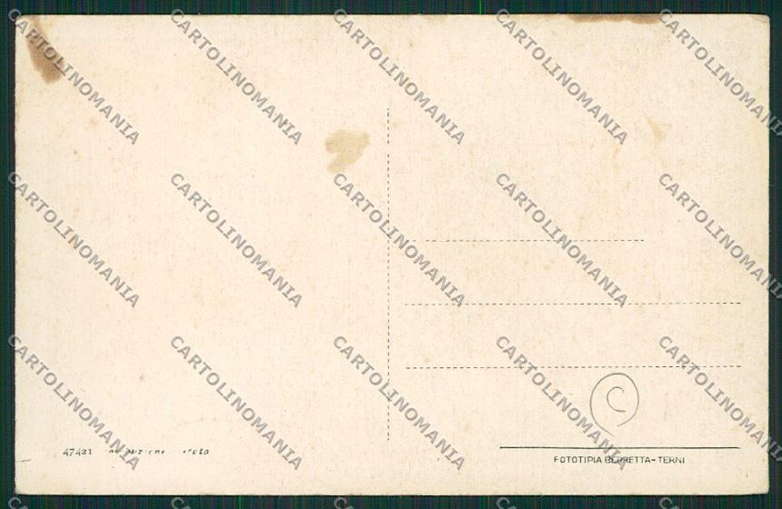 Terni Orvieto cartolina QK4481 – retro