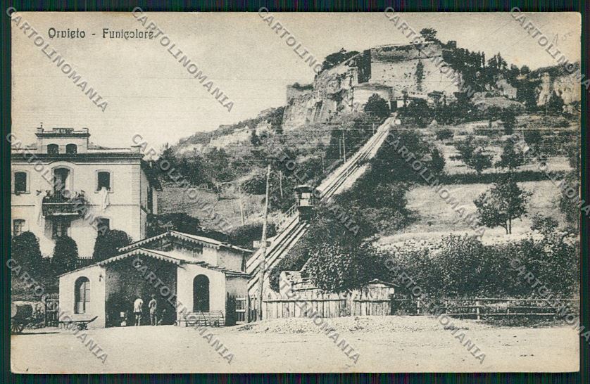 Terni Orvieto Funicolare cartolina QK4482 – fronte