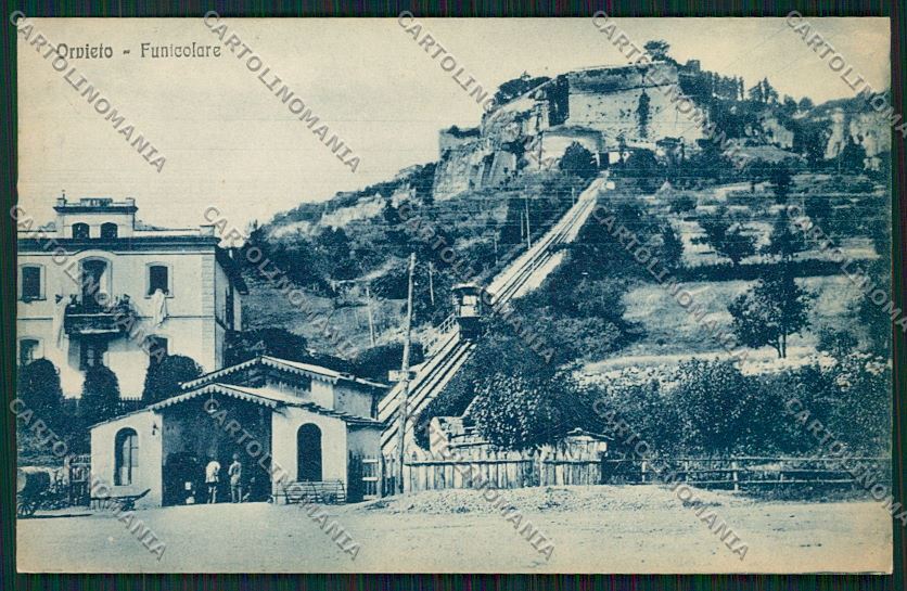 Terni Orvieto Funicolare cartolina QK4483 – fronte