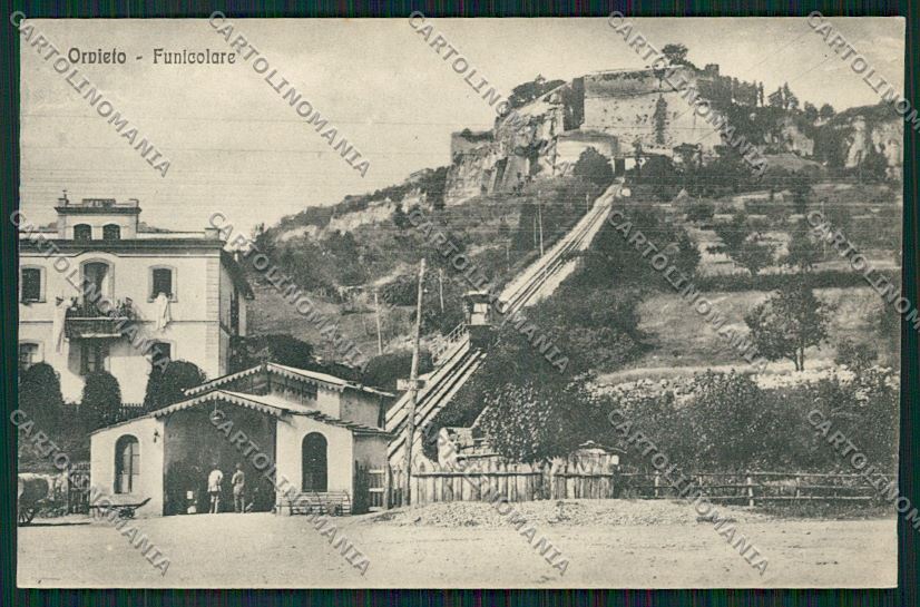 Terni Orvieto Funicolare cartolina QK4485 – fronte