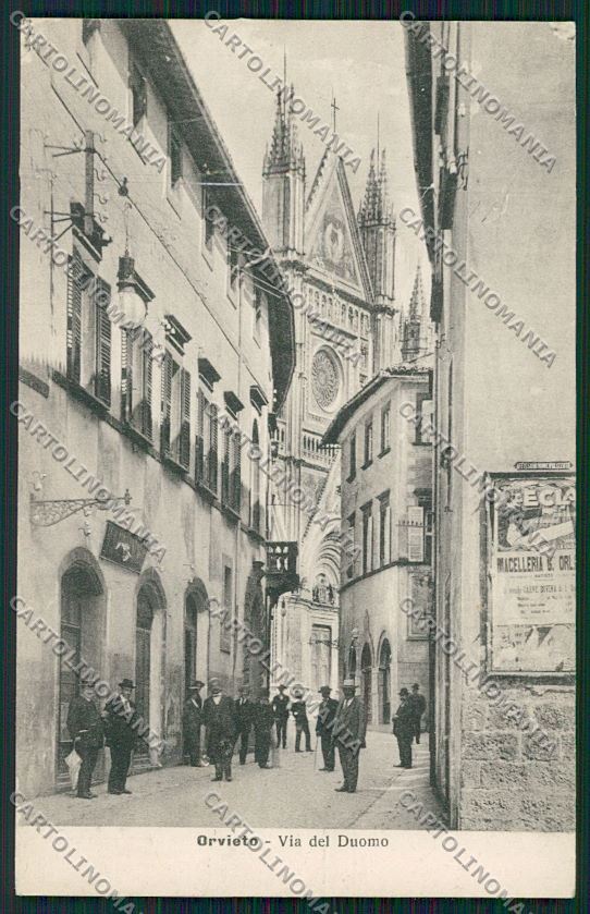 Terni Orvieto cartolina QK4489 – fronte