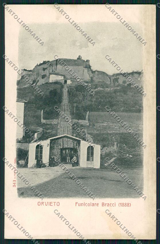 Terni Orvieto Alterocca 343 Funicolare cartolina QK4490 – fronte