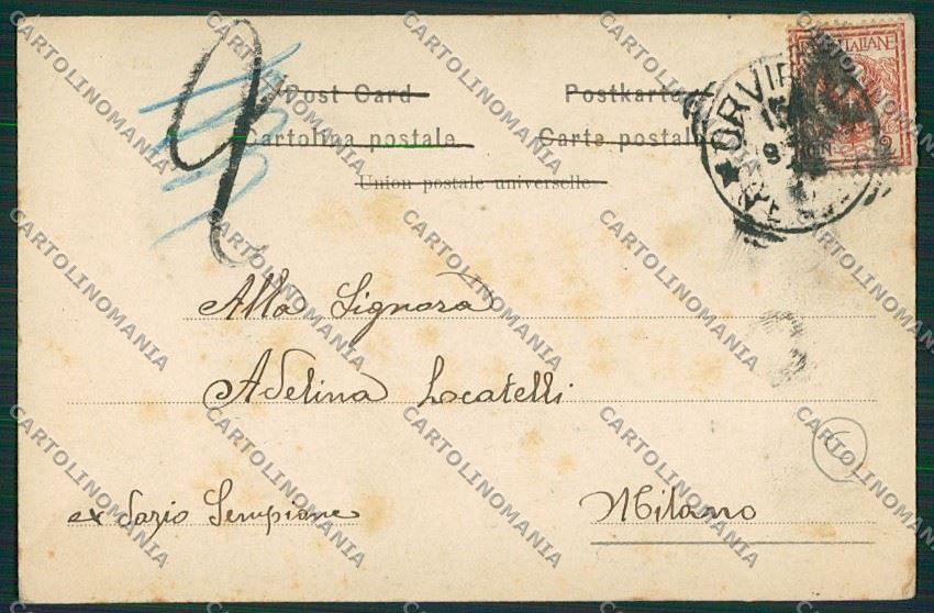 Terni Orvieto Alterocca 76 cartolina QK4493 – retro