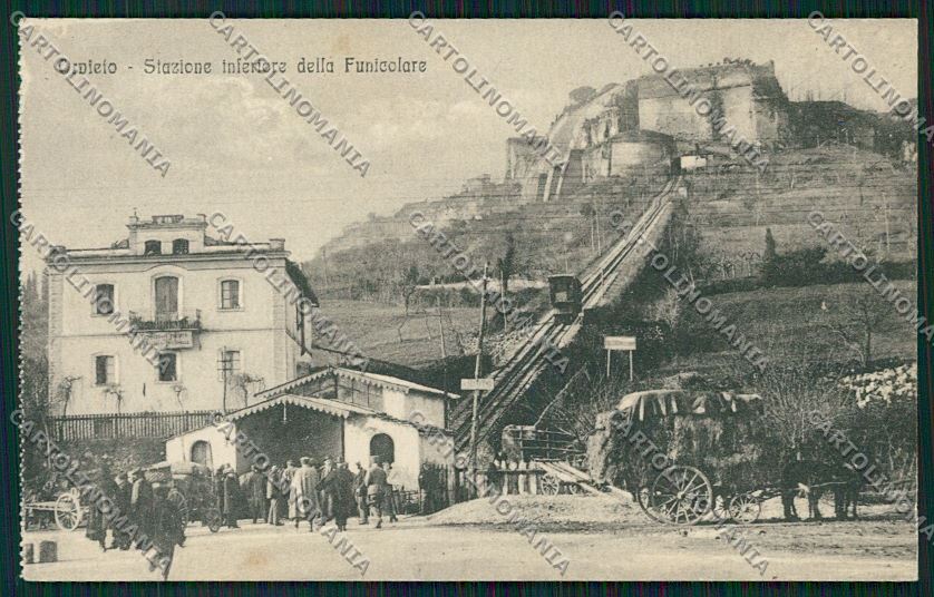 Terni Orvieto Funicolare cartolina QK4502 – fronte