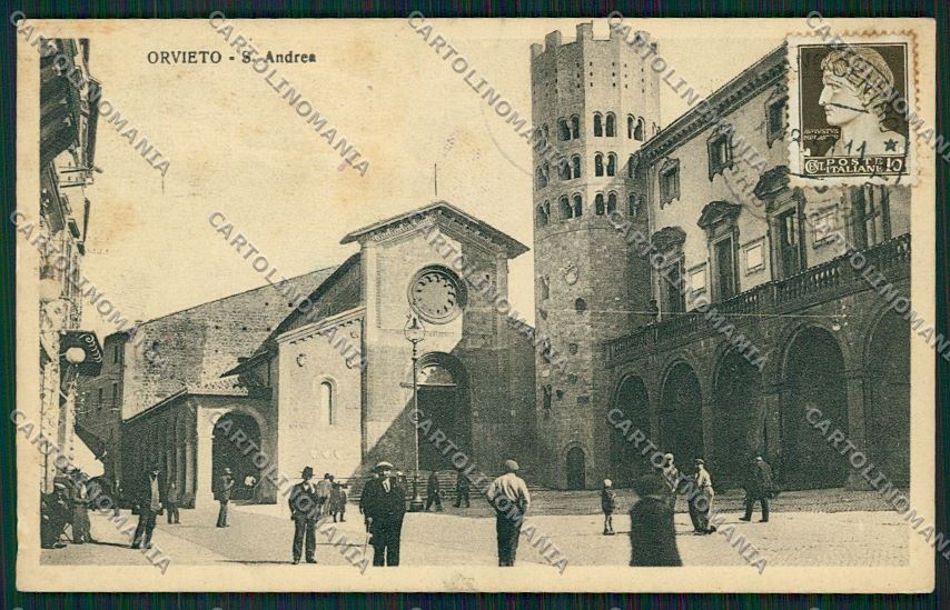 Terni Orvieto cartolina QK4503 – fronte