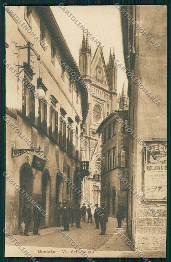 Terni Orvieto cartolina QK4506 – fronte