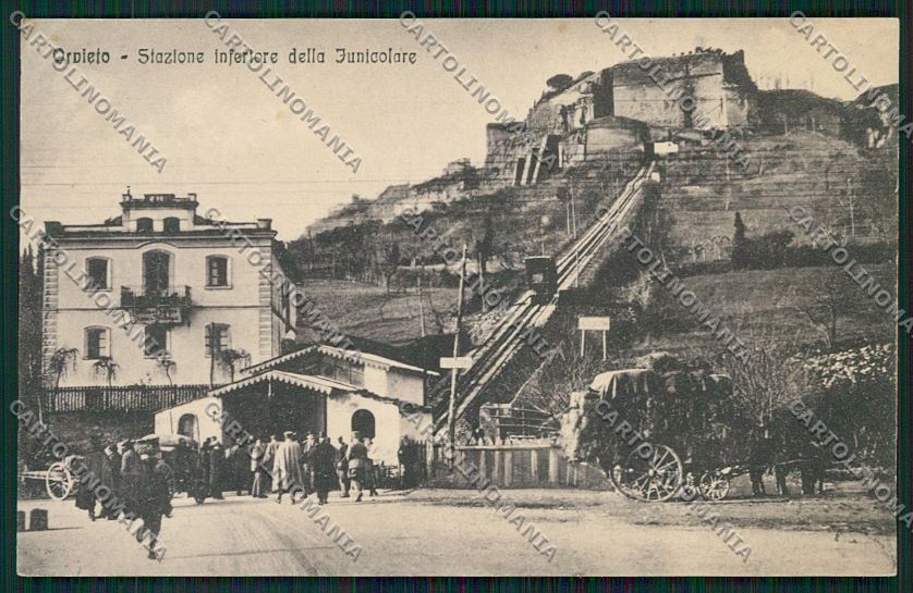 Terni Orvieto Funicolare cartolina QK4511 – fronte