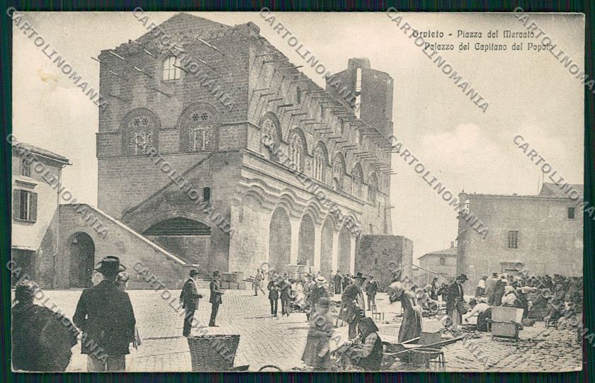 Terni Orvieto Mercato cartolina QK4526 – fronte