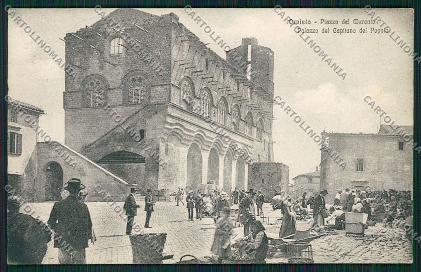 Terni Orvieto Mercato cartolina QK4527 – fronte