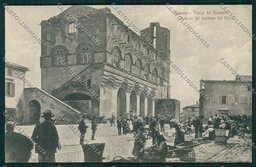 Terni Orvieto Mercato cartolina QK4528 – fronte