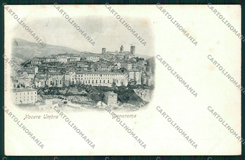 Terni Nocera Umbra Alterocca cartolina QK4534 – fronte