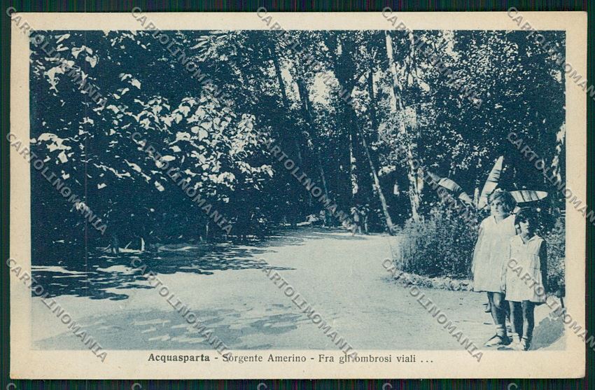 Terni Acquasparta cartolina QK4539 – fronte
