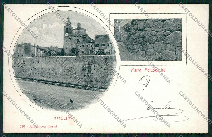 Terni Amelia Alterocca 176 cartolina QK4542 – fronte