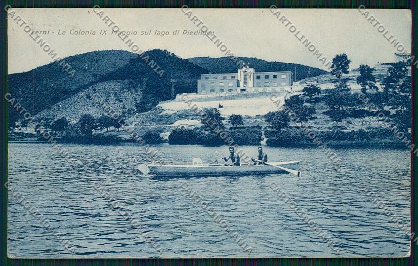 Terni Piediluco cartolina QK4547 – fronte