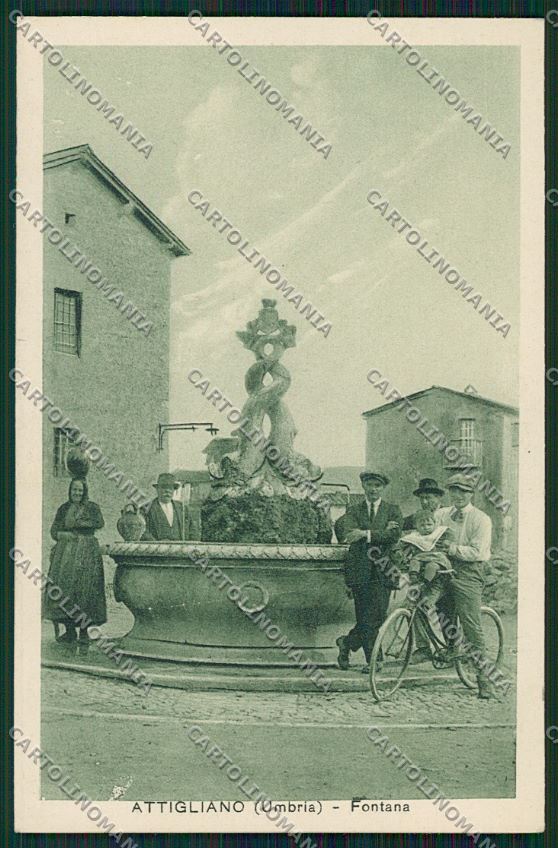 Terni Attigliano cartolina QK4555 – fronte