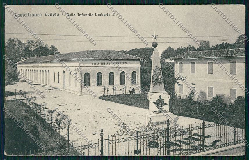 Treviso Castelfranco Veneto PIEGA cartolina QK4610 – fronte