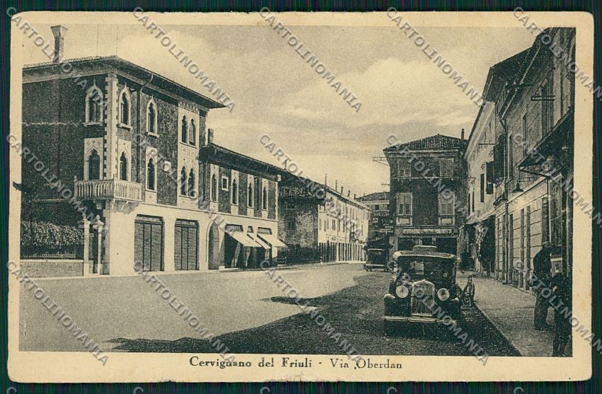 Udine Cervignano Friuli STRAPPINO cartolina QK4622 – fronte