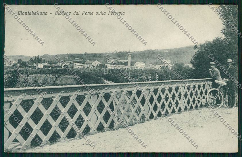 Treviso Montebelluna cartolina QK4633 – fronte