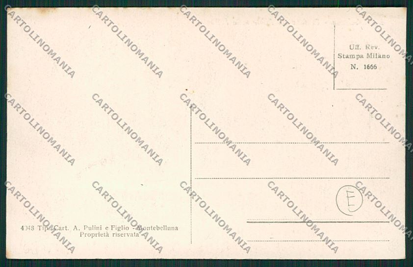 Treviso Montebelluna cartolina QK4633 – retro