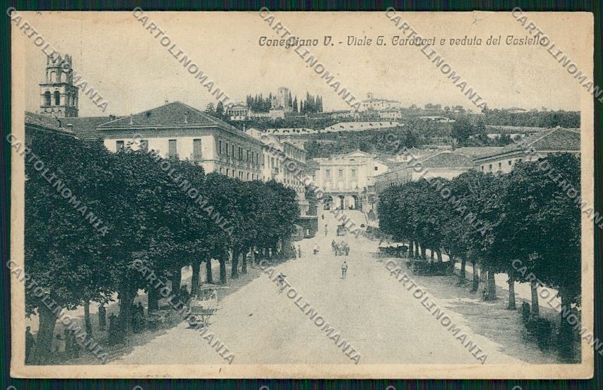 Treviso Conegliano RIPARATA cartolina QK4638 – fronte