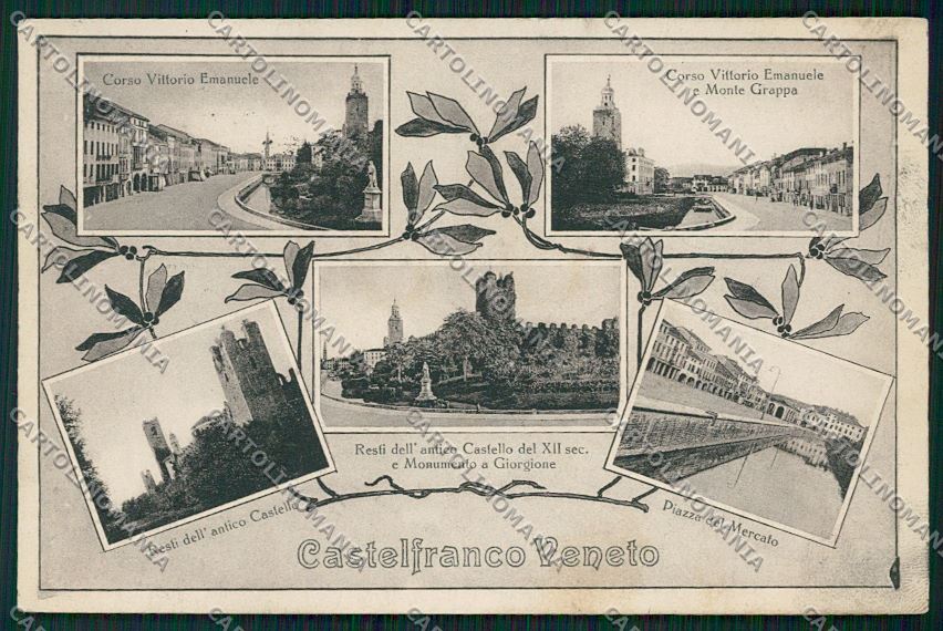Treviso Castelfranco Veneto cartolina QK4639 – fronte