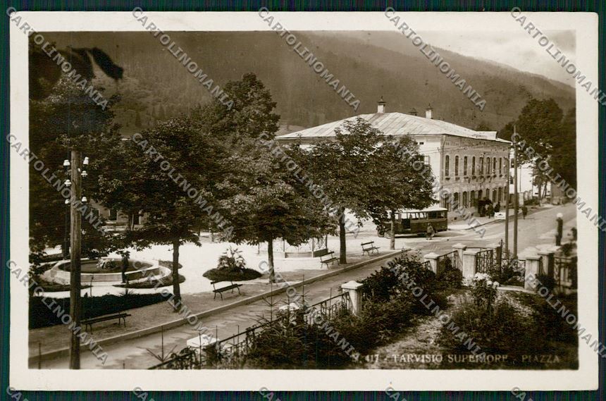 Udine Tarvisio Corriera Foto cartolina QK4643 – fronte