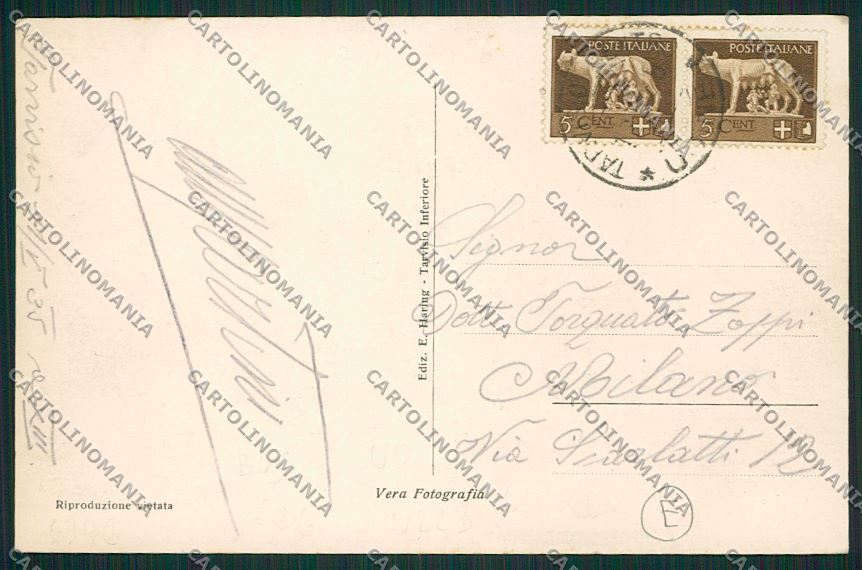 Udine Tarvisio Corriera Foto cartolina QK4643 – retro