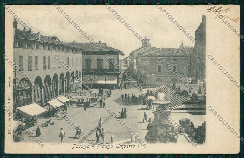 Ravenna Faenza cartolina QK4675 – fronte