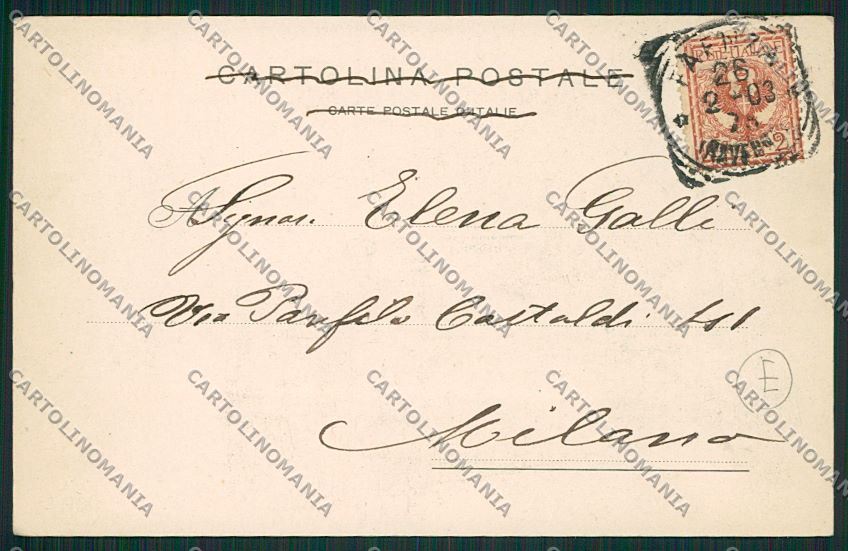 Ravenna Faenza cartolina QK4675 – retro