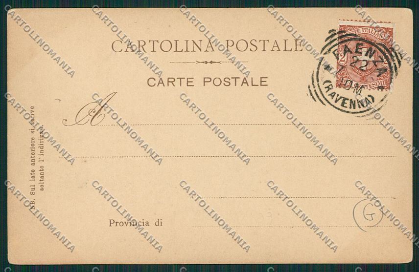 Ravenna Faenza cartolina QK4682 – retro