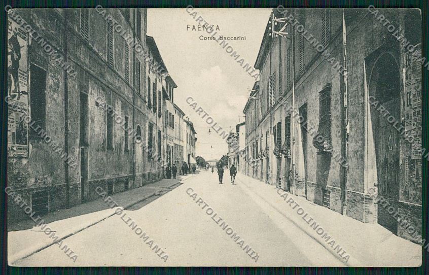 Ravenna Faenza SCOLLATA cartolina QK4683 – fronte
