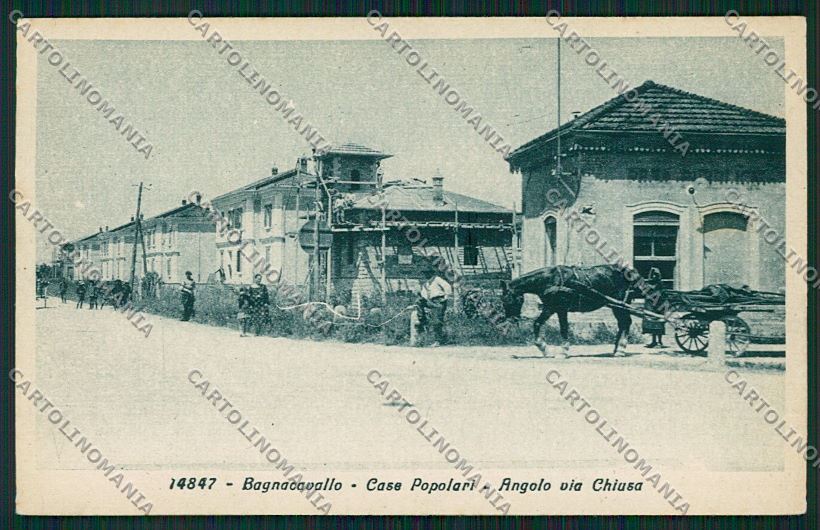 Ravenna Bagnacavallo cartolina QK4690 – fronte