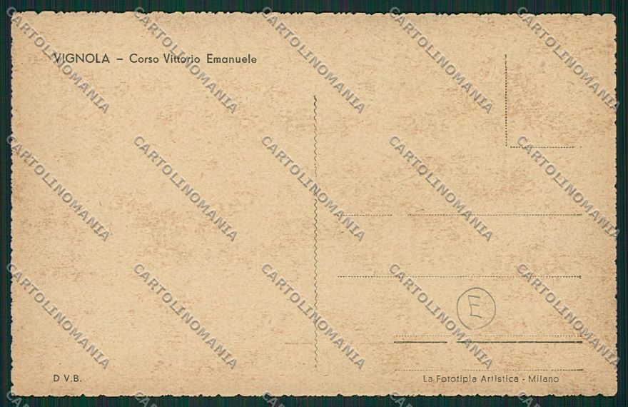 Modena Vignola cartolina QK4716 – retro
