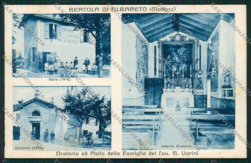 Modena Bertola di Albareto cartolina QK4722 – fronte